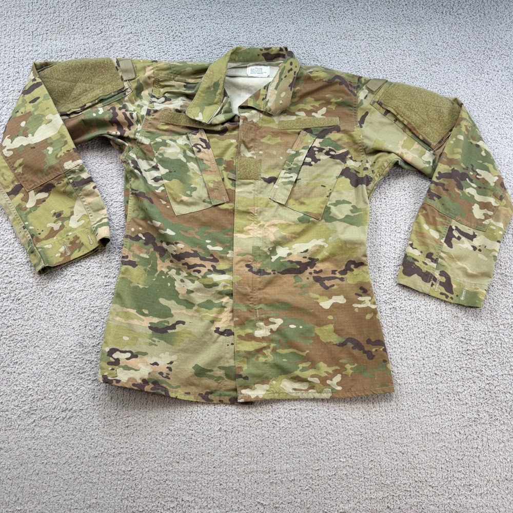 US Army OCP Multicam ACU Combat Uniform Coat Small Long 2012 Contract